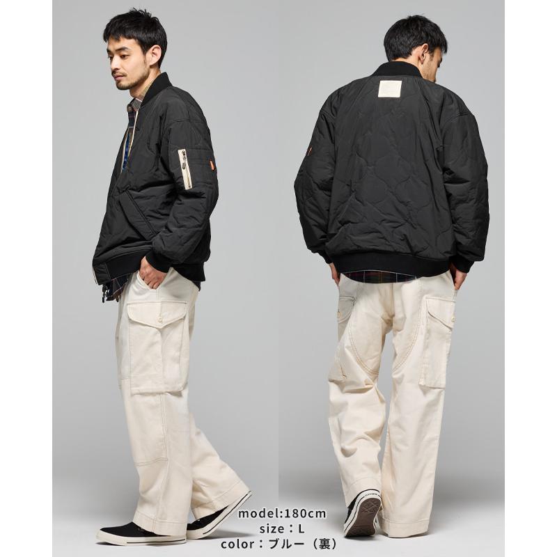 清春着用 kiryuyrik リバーシブルMA1 サンプル品 kiryuyrik(キリュウキリュウ)Opal MA-1 リバーシブル/BLACK