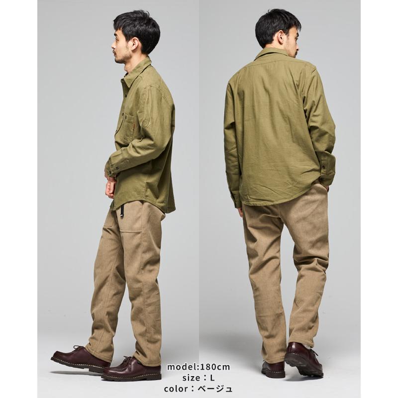 KRIFF MAYER（クリフメイヤー） メンズ ボトムス 裏起毛 暖パン 防寒