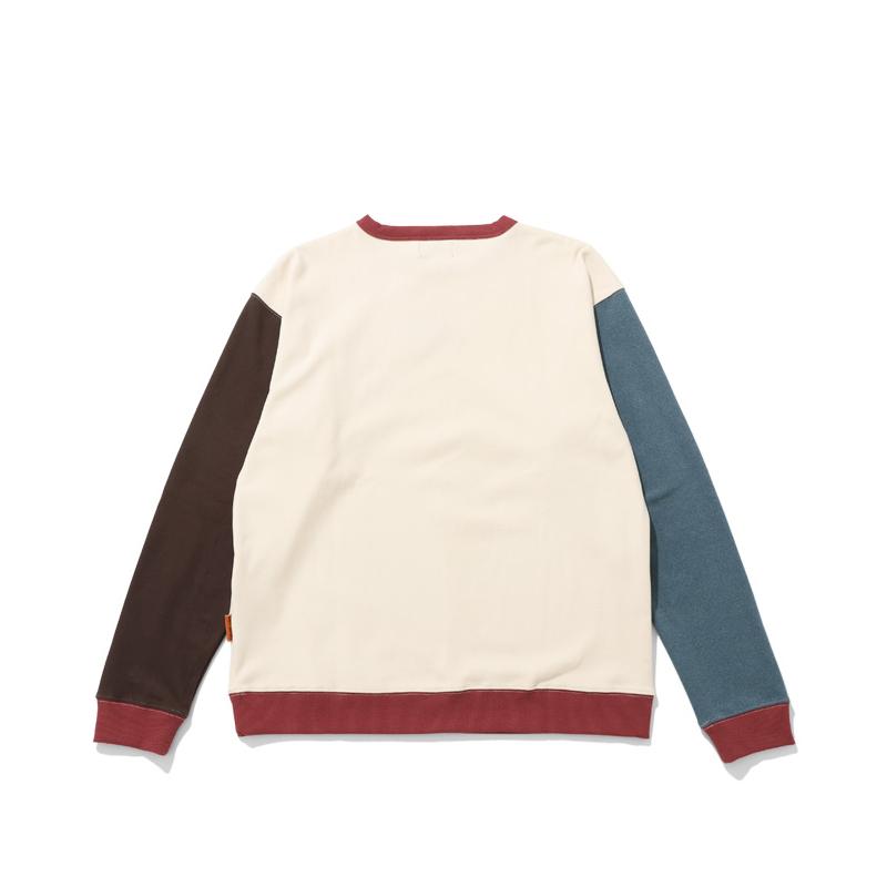 クリフメイヤー KRIFF MAYER メンズ ユニセックス 長袖 Tシャツ 微起毛 クルーネック ワンポイント バイク 暖かい インナー ストレッチ 秋 冬 もちのび刺繍ロンT | KRIFF MAYER | 19