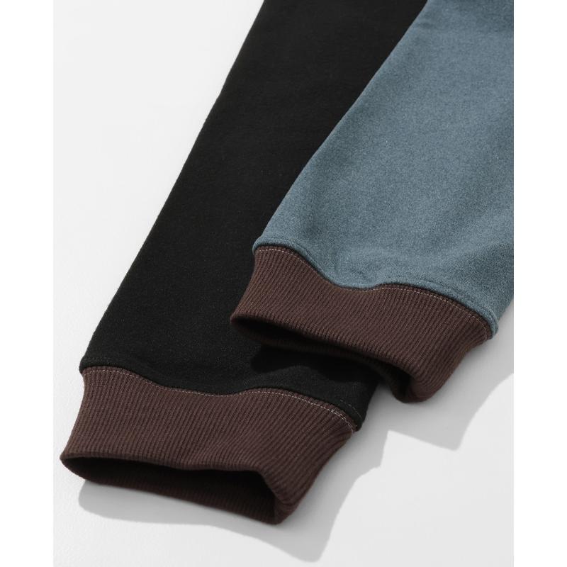 クリフメイヤー KRIFF MAYER メンズ ユニセックス 長袖 Tシャツ 微起毛 クルーネック ブランドロゴ プリント 暖かい ストレッチ 秋 冬 もちのび ロゴ ロンT | KRIFF MAYER | 17