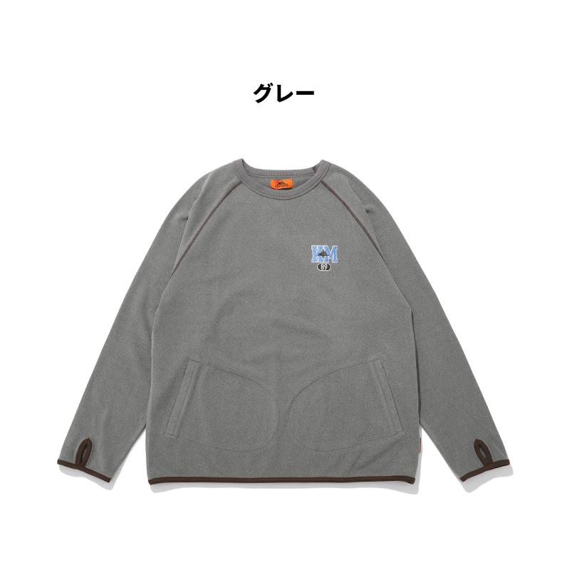 クリフメイヤー KRIFF MAYER メンズ ユニセックス 長袖 Tシャツ ラグランスリーブ クルーネック インナー ワンポイント ロゴ 刺繍 秋 春 もちのびデザインロンT | KRIFF MAYER | 17