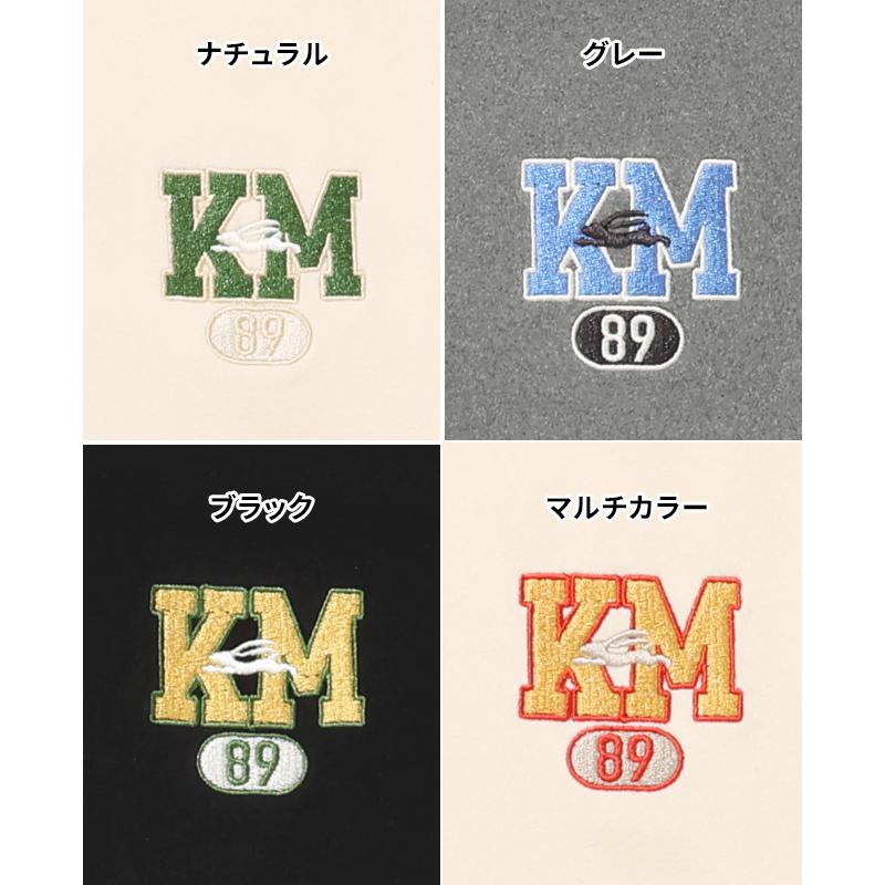 クリフメイヤー KRIFF MAYER メンズ ユニセックス 長袖 Tシャツ ラグランスリーブ クルーネック インナー ワンポイント ロゴ 刺繍 秋 春 もちのびデザインロンT | KRIFF MAYER | 21