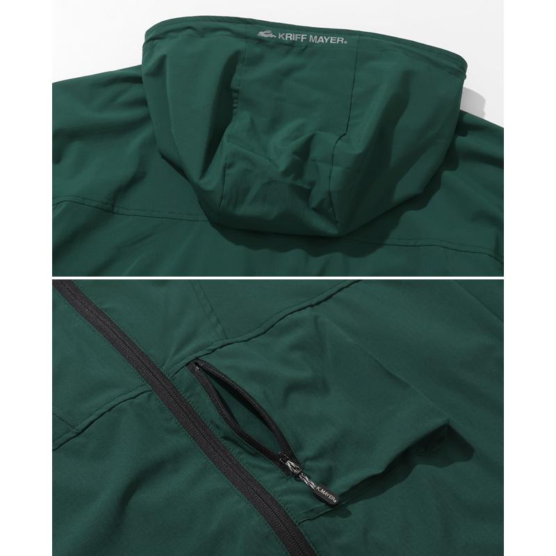 クリフメイヤー KRIFF MAYER メンズ ユニセックス ライトアウター マウンテンパーカー マンパ 撥水 裏フリース 秋 冬 春 アクティブフードジャケット | KRIFF MAYER | 16