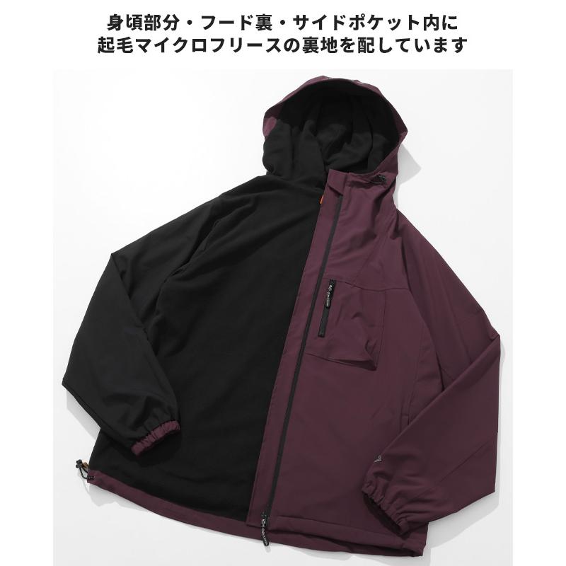 クリフメイヤー KRIFF MAYER メンズ ユニセックス ライトアウター マウンテンパーカー マンパ 撥水 裏フリース 秋 冬 春 アクティブフードジャケット | KRIFF MAYER | 12