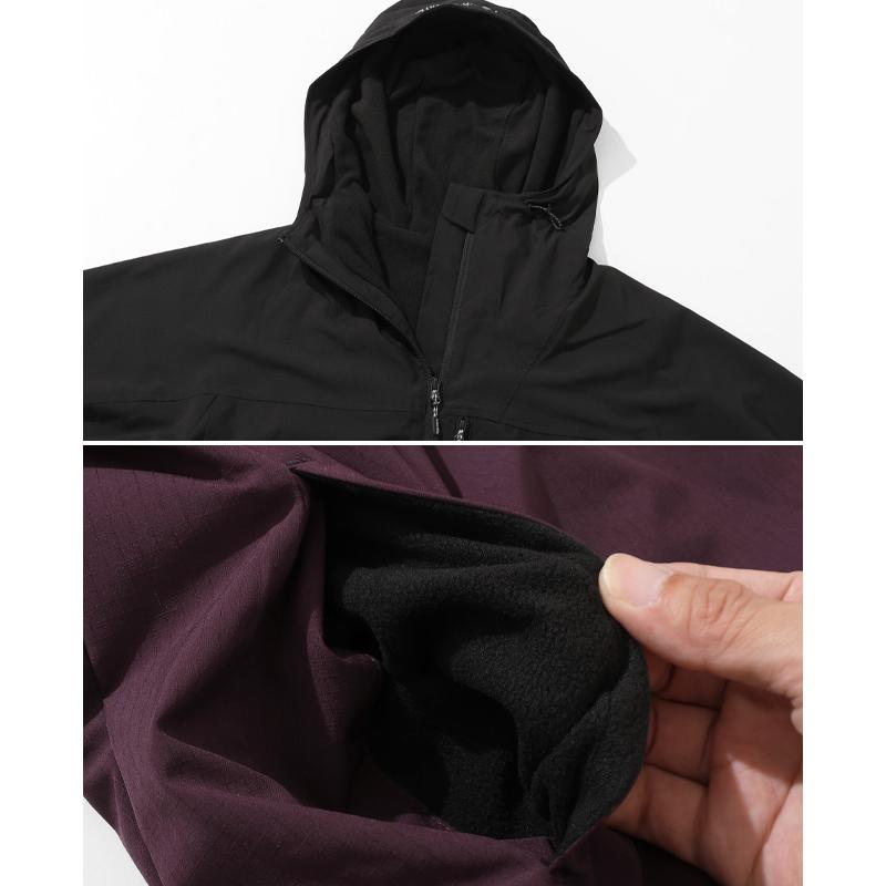 クリフメイヤー KRIFF MAYER メンズ ユニセックス ライトアウター マウンテンパーカー マンパ 撥水 裏フリース 秋 冬 春 アクティブフードジャケット | KRIFF MAYER | 14