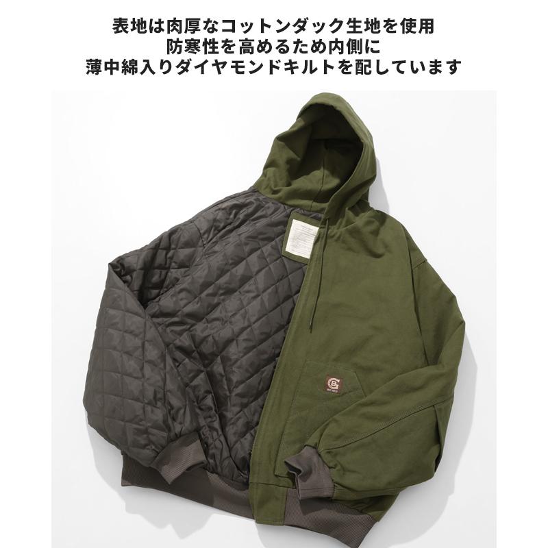 クリフメイヤー KRIFF MAYER メンズ ユニセックス アウター ブルゾン ダックジャケット 中綿入り フーディー 防寒 秋 冬 ヘビーデューティーフードジャケット | KRIFF MAYER | 09