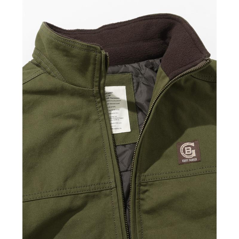 クリフメイヤー KRIFF MAYER メンズ ユニセックス アウター ブルゾン ダックジャケット ハイネック 中綿入り 防寒 秋 冬 ヘビーデューティースタンドジャケット | KRIFF MAYER | 10