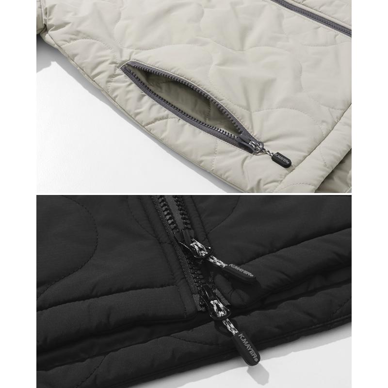 クリフメイヤー KRIFF MAYER メンズ ユニセックス アウター キルト ブルゾン フーディー 中綿入り ミリタリー アメカジ 秋 冬 キルティングフードジャケット | KRIFF MAYER | 14