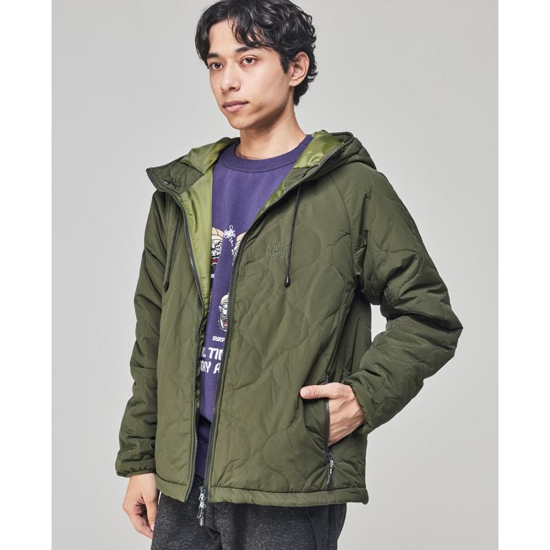 クリフメイヤー KRIFF MAYER メンズ ユニセックス アウター キルト ブルゾン フーディー 中綿入り ミリタリー アメカジ 秋 冬 キルティングフードジャケット | KRIFF MAYER | 08