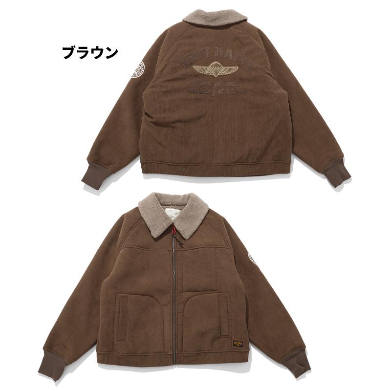 クリフメイヤー KRIFF MAYER メンズ ユニセックス アウター ブルゾン 裏起毛 シープボア 背中刺繍 裏地付き 秋 冬 裏ボアコーデュロイボンバージャケット | KRIFF MAYER | 21