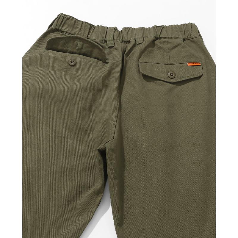 クリフメイヤー KRIFF MAYER メンズ ボトムス チノパン ロングパンツ フルレングス ワイドパンツ ツータック ウエストゴム 秋 冬 春 M-52 チノパンツ | KRIFF MAYER | 21