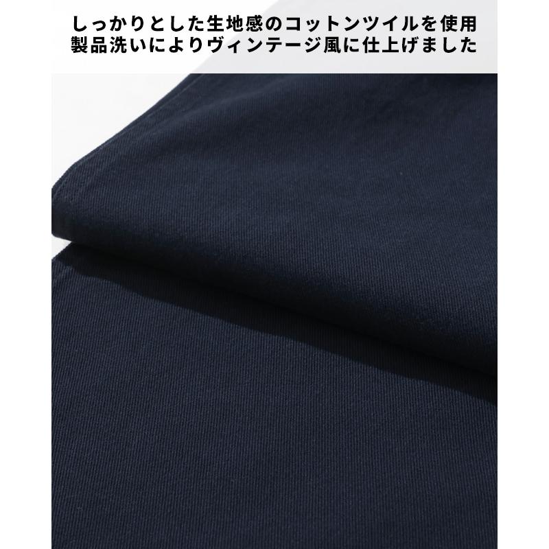 クリフメイヤー KRIFF MAYER メンズ ボトムス チノパン ロングパンツ フルレングス ワイドパンツ ツータック ウエストゴム 秋 冬 春 M-52 チノパンツ | KRIFF MAYER | 22