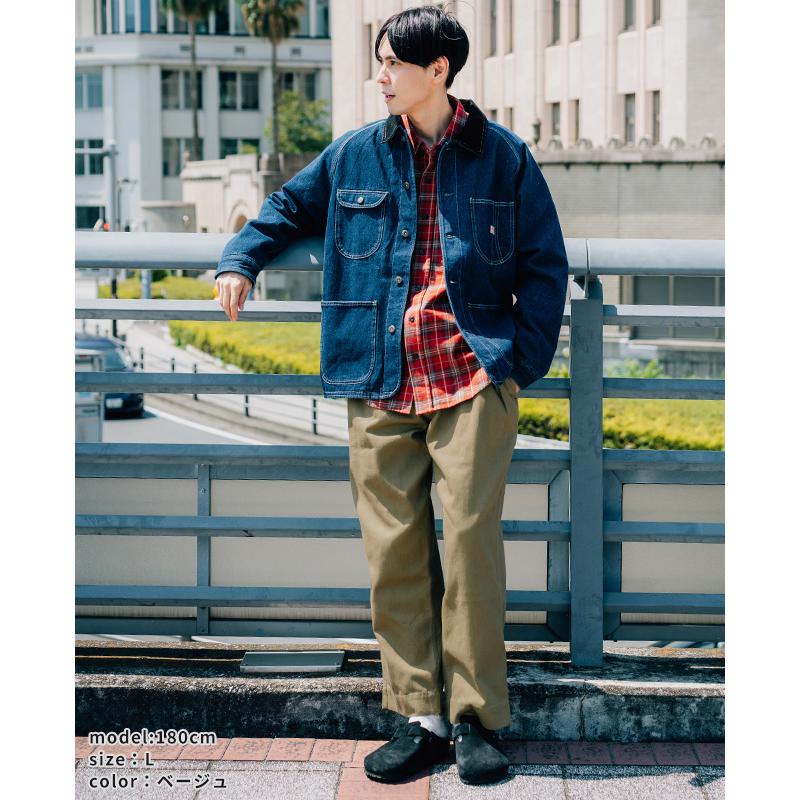 クリフメイヤー KRIFF MAYER メンズ ボトムス チノパン ロングパンツ フルレングス ワイドパンツ ツータック ウエストゴム 秋 冬 春 M-52 チノパンツ | KRIFF MAYER | 07