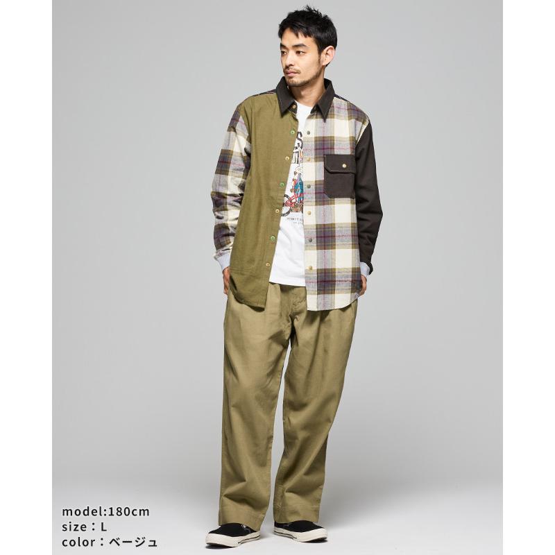 クリフメイヤー KRIFF MAYER メンズ ボトムス チノパン ロングパンツ フルレングス ワイドパンツ ツータック ウエストゴム 秋 冬 春 M-52 チノパンツ | KRIFF MAYER | 09