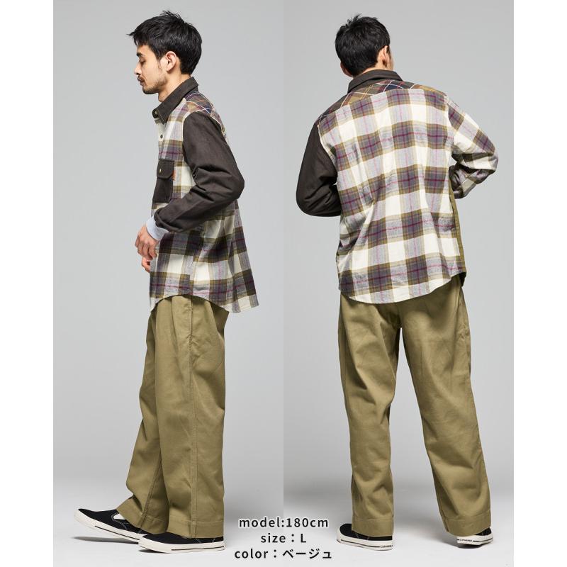 クリフメイヤー KRIFF MAYER メンズ ボトムス チノパン ロングパンツ フルレングス ワイドパンツ ツータック ウエストゴム 秋 冬 春 M-52 チノパンツ | KRIFF MAYER | 10