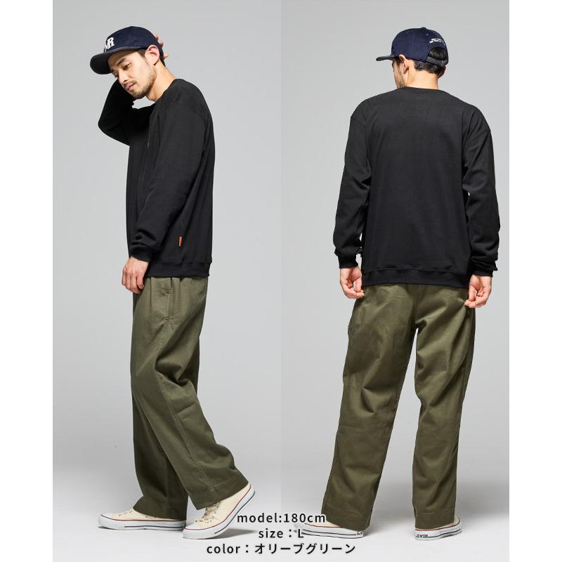 クリフメイヤー KRIFF MAYER メンズ ボトムス チノパン ロングパンツ フルレングス ワイドパンツ ツータック ウエストゴム 秋 冬 春 M-52 チノパンツ | KRIFF MAYER | 12