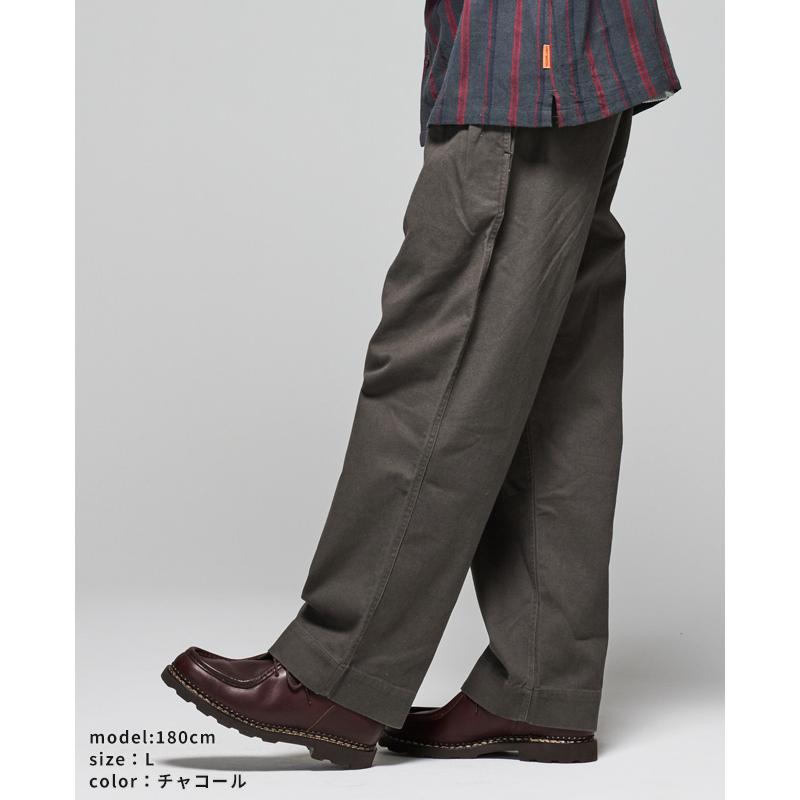 クリフメイヤー KRIFF MAYER メンズ ボトムス チノパン ロングパンツ フルレングス ワイドパンツ ツータック ウエストゴム 秋 冬 春 M-52 チノパンツ | KRIFF MAYER | 13