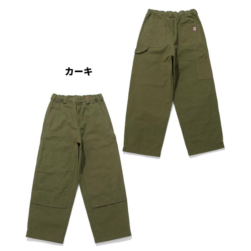 クリフメイヤー KRIFF MAYER メンズ ボトムス ロングパンツ フルレングス ワイドパンツ ウエストゴム イージーパンツ ヘビーデューティーダブルニーパンツ | KRIFF MAYER | 18
