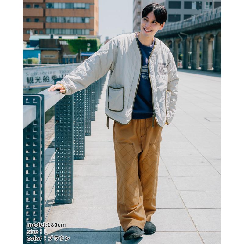 クリフメイヤー KRIFF MAYER メンズ ボトムス ロングパンツ フルレングス ワイドパンツ ウエストゴム イージーパンツ ヘビーデューティーダブルニーパンツ | KRIFF MAYER | 05