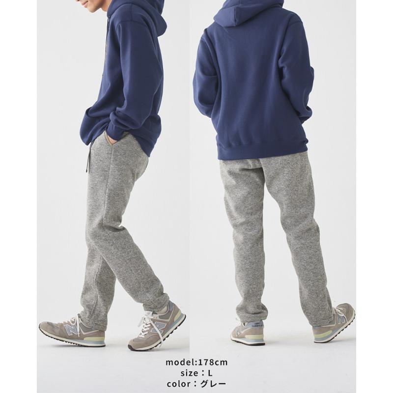 クリフメイヤー KRIFF MAYER メンズ ボトムス ロングパンツ テーパード 暖かい 裏起毛 防寒 ウエストゴム ベルト付き ニットフリースクライミングパンツ | KRIFF MAYER | 05