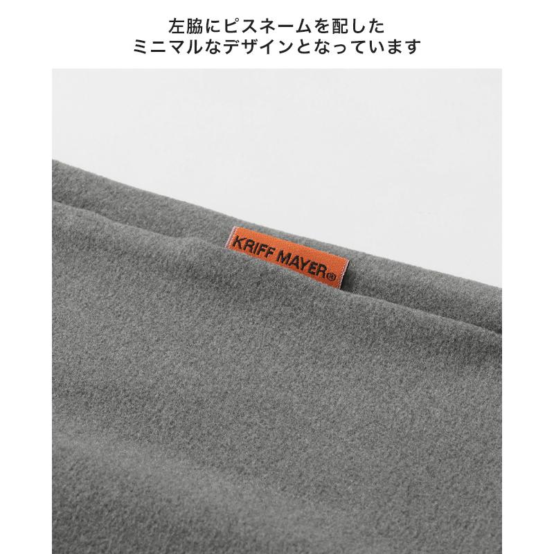 クリフメイヤー KRIFF MAYER メンズ レディース ユニセックス Tシャツ ロンT 暖かい 無地 ストレッチ 防寒 秋 冬 もちのび クルーネック インナー 長袖 | KRIFF MAYER | 13