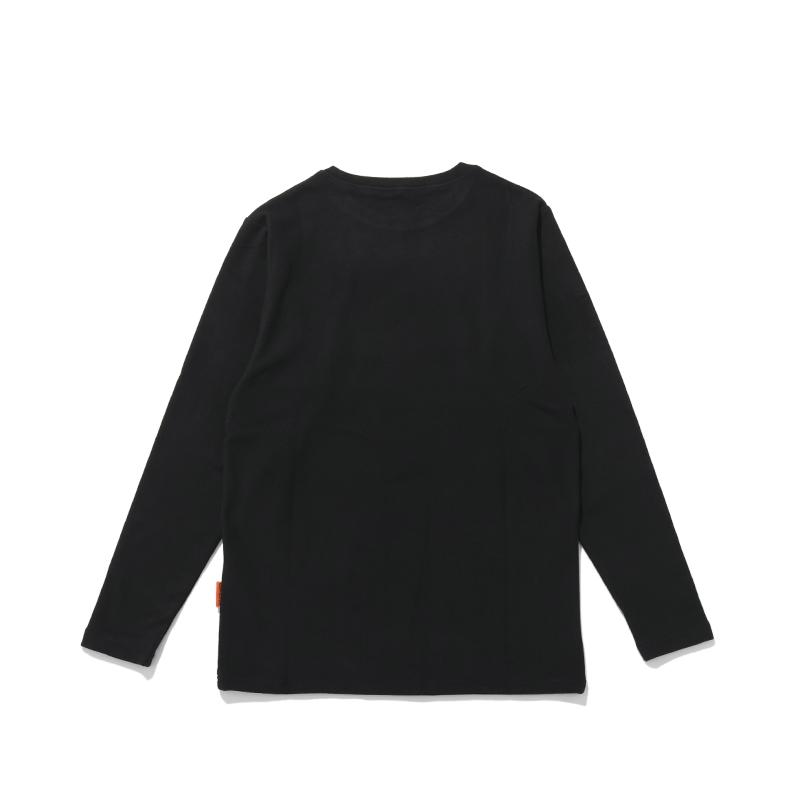 クリフメイヤー KRIFF MAYER メンズ レディース ユニセックス Tシャツ ロンT 暖かい 無地 ストレッチ 防寒 秋 冬 もちのび クルーネック インナー 長袖 | KRIFF MAYER | 18