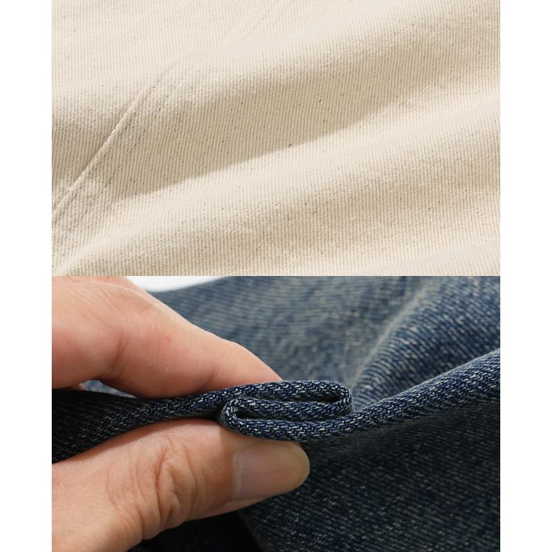 クリフメイヤー KRIFF MAYER メンズ ユニセックス トラッカージャケット アウター Gジャン ブルゾン 無地 ヴィンテージ風 アメカジ 春 秋 デニムジャケット | KRIFF MAYER | 16