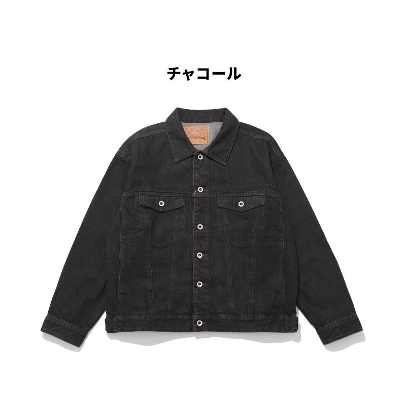 クリフメイヤー KRIFF MAYER メンズ ユニセックス トラッカージャケット アウター Gジャン ブルゾン 無地 ヴィンテージ風 アメカジ 春 秋 デニムジャケット | KRIFF MAYER | 18