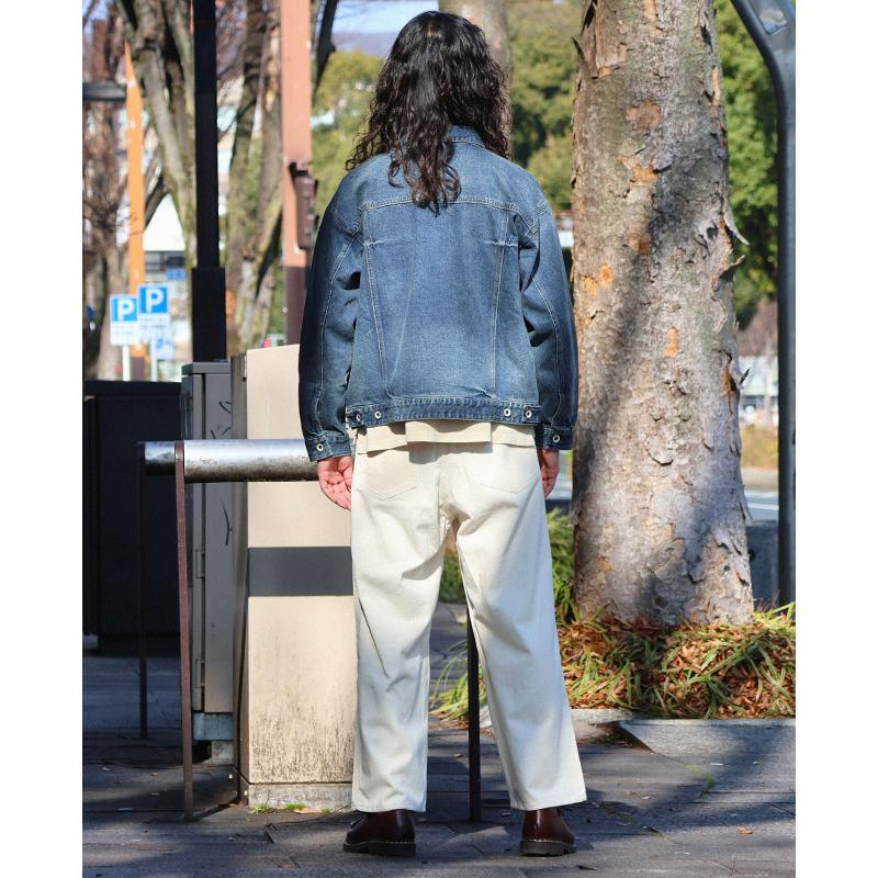 クリフメイヤー KRIFF MAYER メンズ ユニセックス トラッカージャケット アウター Gジャン ブルゾン 無地 ヴィンテージ風 アメカジ 春 秋 デニムジャケット | KRIFF MAYER | 10