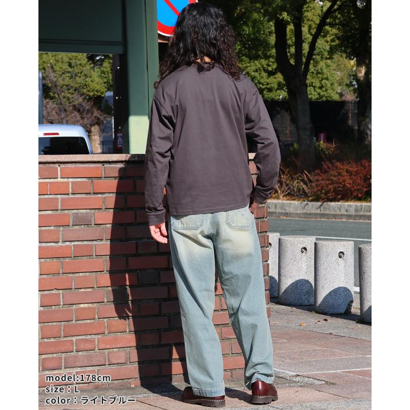 クリフメイヤー KRIFF MAYER メンズ ボトムス ロングパンツ フルレングス ワイドパンツ ジーンズ インディゴ ヒッコリー ツータック デニムウエスタンパンツ | KRIFF MAYER | 07