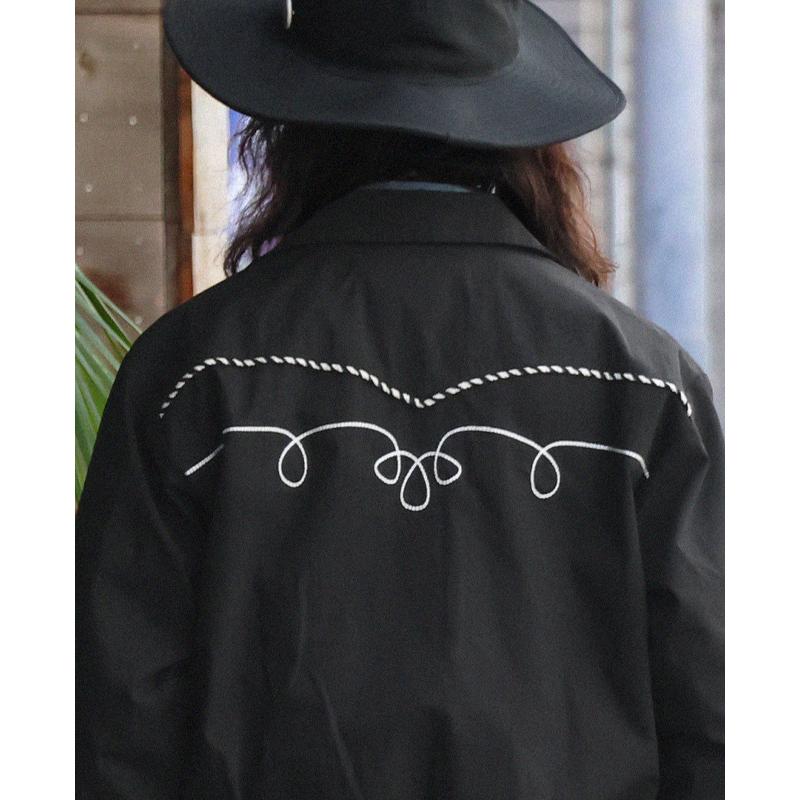 クリフメイヤー KRIFF MAYER メンズ ユニセックス アウター ブルゾン 前開き 裏地付き 50s ロカビリー アメカジ 春 秋 スーベニア刺繍ウエスタンジャケット | KRIFF MAYER | 08