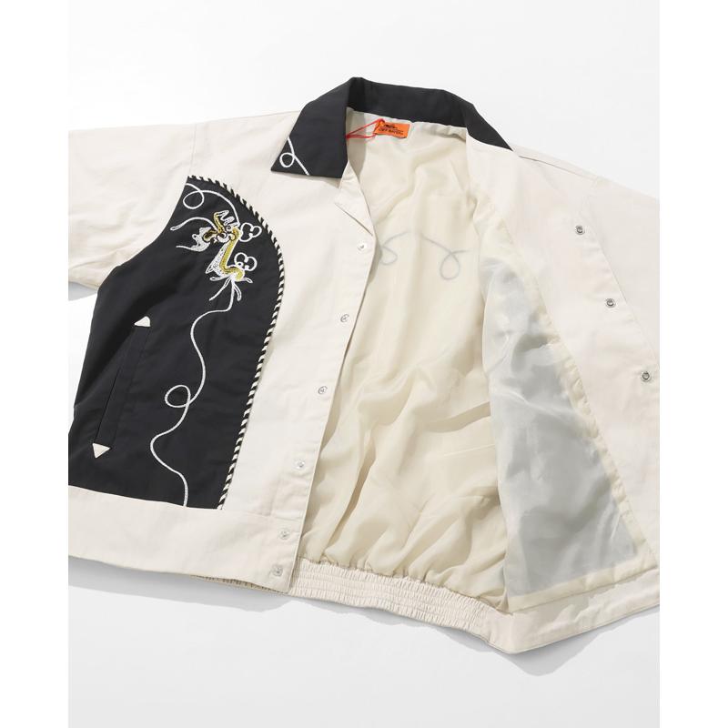 クリフメイヤー KRIFF MAYER メンズ ユニセックス アウター ブルゾン 前開き 裏地付き 50s ロカビリー アメカジ 春 秋 スーベニア刺繍ウエスタンジャケット | KRIFF MAYER | 09