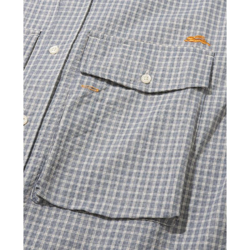 クリフメイヤー KRIFF MAYER メンズ ユニセックス 長袖 チェックシャツ レギュラーカラー カジュアル ストリート 春 夏 シアサッカーチェックドアシャツ | KRIFF MAYER | 11