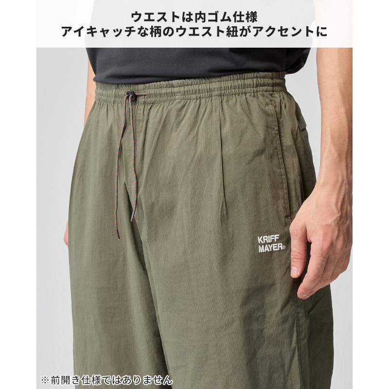 クリフメイヤー KRIFF MAYER メンズ ボトムス ロングパンツ フルレングス ワイド イージーパンツ 撥水 ワンタック ウエストゴム コンフォートジョガーパンツ | KRIFF MAYER | 15