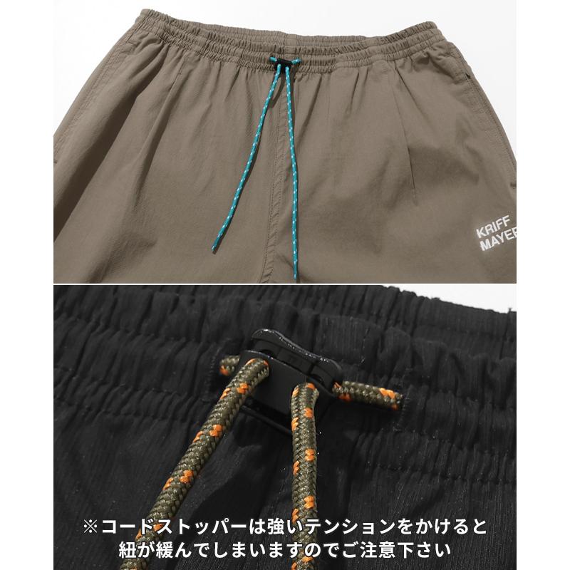 クリフメイヤー KRIFF MAYER メンズ ボトムス ロングパンツ フルレングス ワイド イージーパンツ 撥水 ワンタック ウエストゴム コンフォートジョガーパンツ | KRIFF MAYER | 16