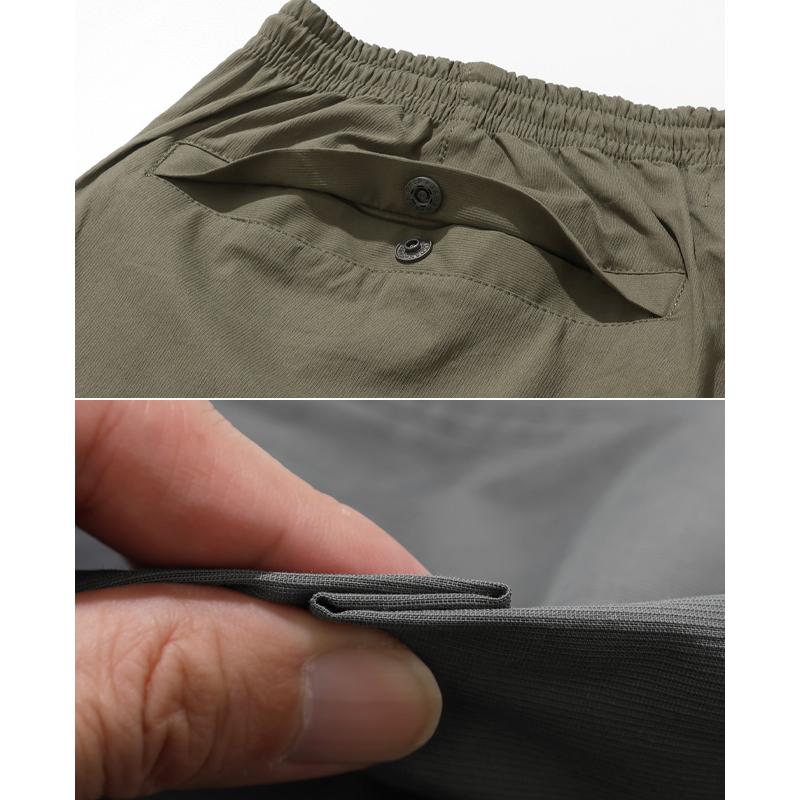 クリフメイヤー KRIFF MAYER メンズ ボトムス ロングパンツ フルレングス ワイド イージーパンツ 撥水 ワンタック ウエストゴム コンフォートジョガーパンツ | KRIFF MAYER | 22