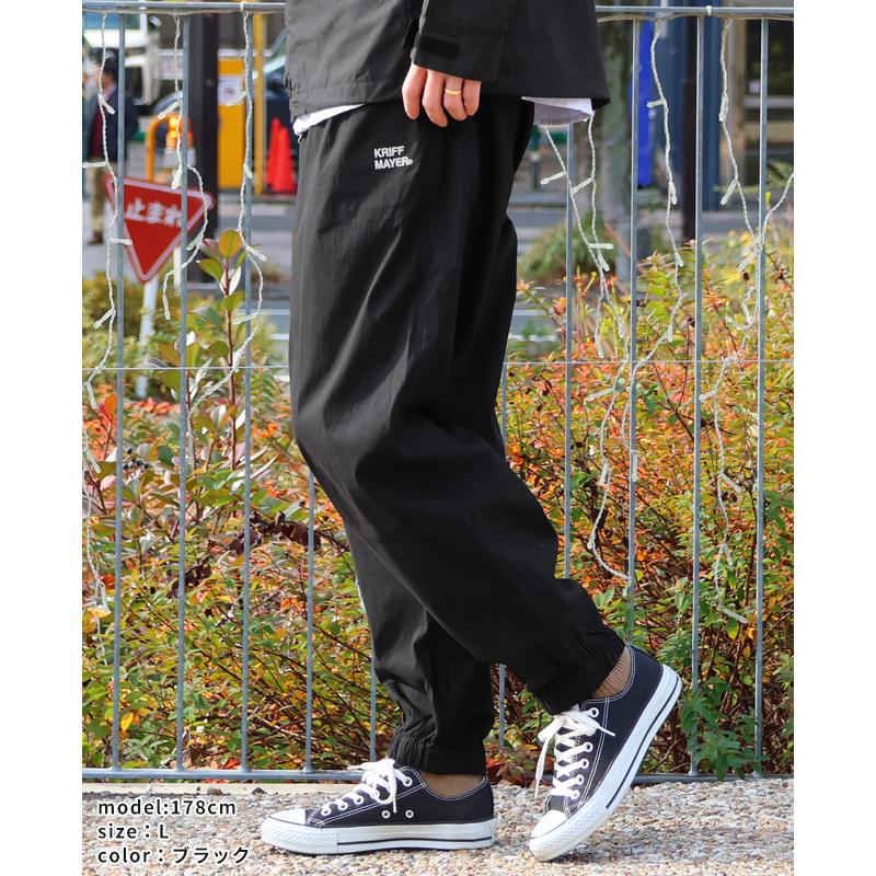 クリフメイヤー KRIFF MAYER メンズ ボトムス ロングパンツ フルレングス ワイド イージーパンツ 撥水 ワンタック ウエストゴム コンフォートジョガーパンツ | KRIFF MAYER | 07