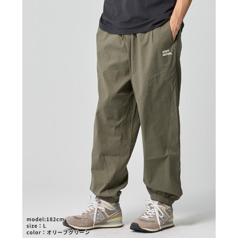 クリフメイヤー KRIFF MAYER メンズ ボトムス ロングパンツ フルレングス ワイド イージーパンツ 撥水 ワンタック ウエストゴム コンフォートジョガーパンツ | KRIFF MAYER | 11