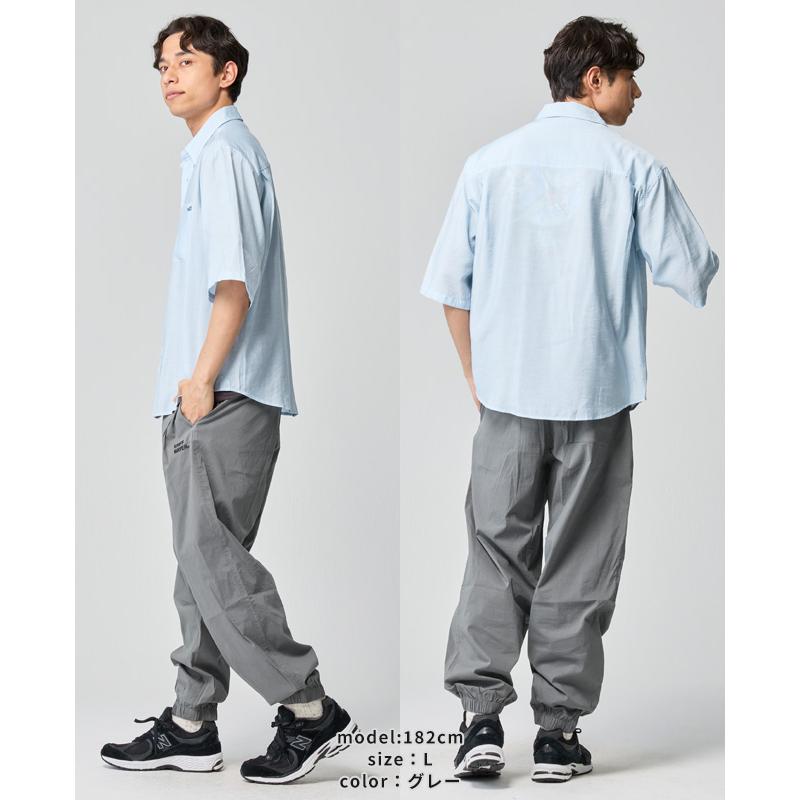 クリフメイヤー KRIFF MAYER メンズ ボトムス ロングパンツ フルレングス ワイド イージーパンツ 撥水 ワンタック ウエストゴム コンフォートジョガーパンツ | KRIFF MAYER | 14