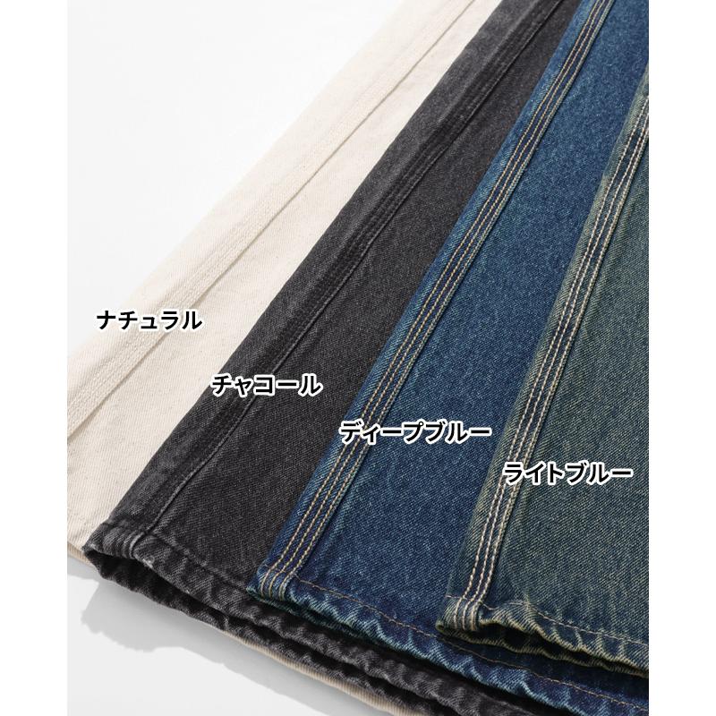 クリフメイヤー KRIFF MAYER メンズ ボトムス ロングパンツ フルレングス ワイドパンツ ジーンズ インディゴ ワンタック アメカジ ワイドストレートデニムパンツ | KRIFF MAYER | 22