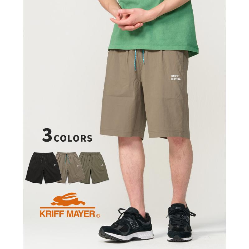 クリフメイヤー KRIFF MAYER メンズ ボトムス ショーツ 短パン 膝上丈 ハーフパンツ イージーパンツ ストレッチ 無地 夏 WEB限定 コンフォートショートパンツ | KRIFF MAYER