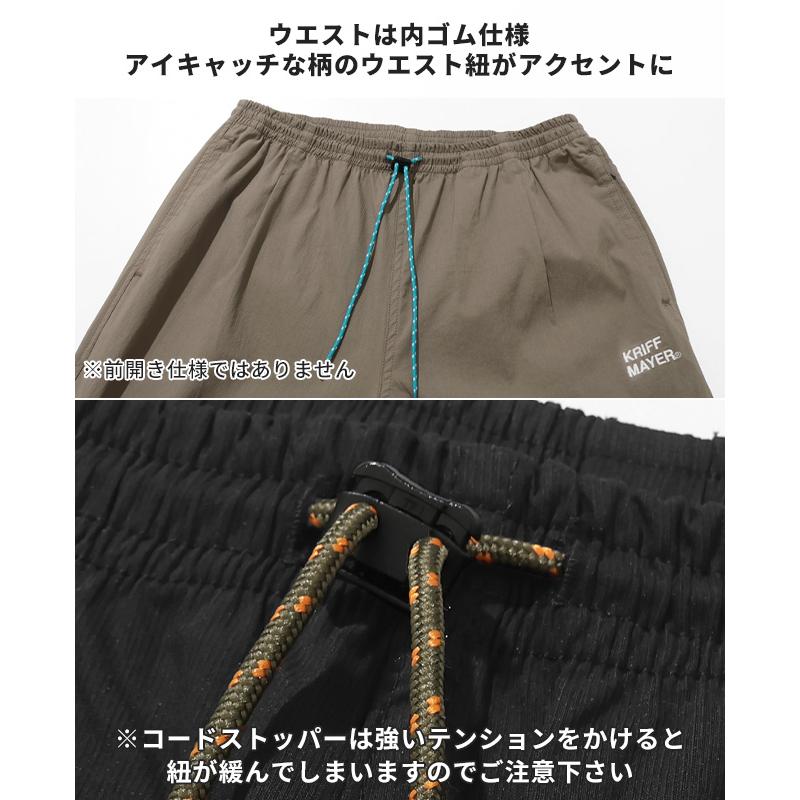 クリフメイヤー KRIFF MAYER メンズ ボトムス ショーツ 短パン 膝上丈 ハーフパンツ イージーパンツ ストレッチ 無地 夏 WEB限定 コンフォートショートパンツ | KRIFF MAYER | 09