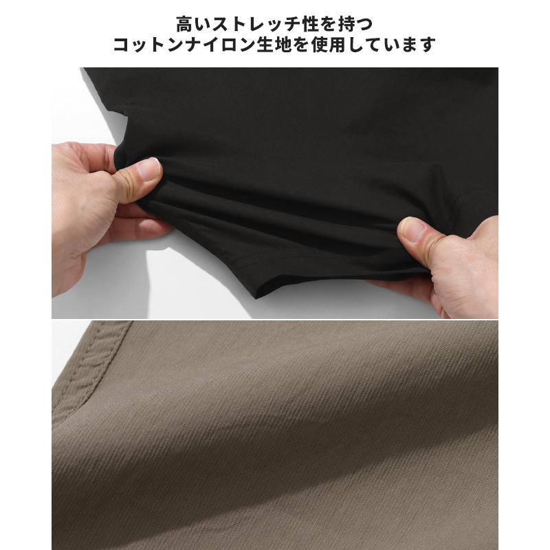 クリフメイヤー KRIFF MAYER メンズ ボトムス ショーツ 短パン 膝上丈 ハーフパンツ イージーパンツ ストレッチ 無地 夏 WEB限定 コンフォートショートパンツ | KRIFF MAYER | 10