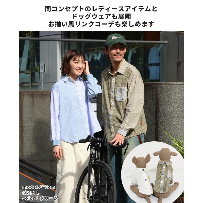 クリフメイヤー KRIFF MAYER メンズ ユニセックス 長袖 シャツ レギュラーカラー クレイジー配色 アウトドア カジュアル 春 秋 袖リブハッピーシャツ | KRIFF MAYER | 10