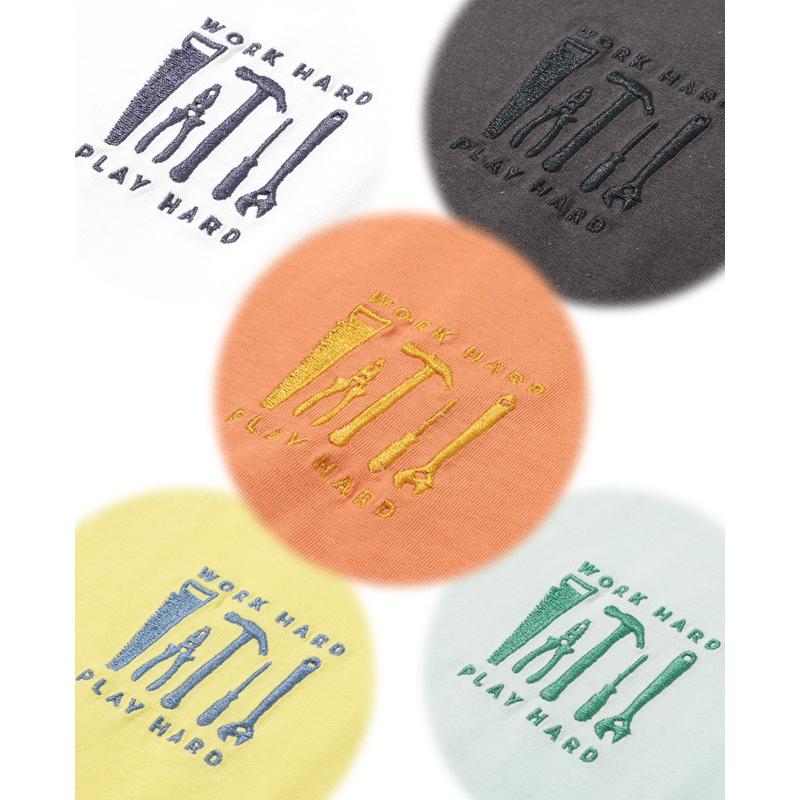 クリフメイヤー KRIFF MAYER メンズ ユニセックス Tシャツ 綿100 コットン カジュアル アメカジ クリフ ラビット ロンT ワーク | KRIFF MAYER | 10