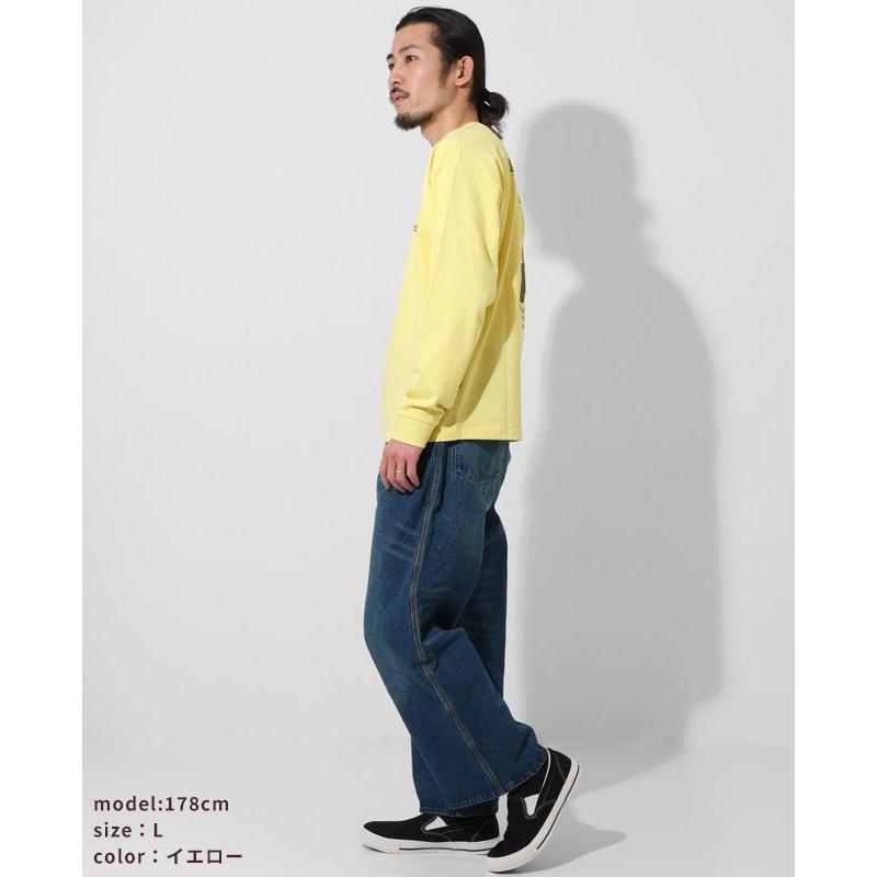 クリフメイヤー KRIFF MAYER メンズ ユニセックス Tシャツ 綿100 コットン カジュアル アメカジ クリフ ラビット ロンT 車 | KRIFF MAYER | 14