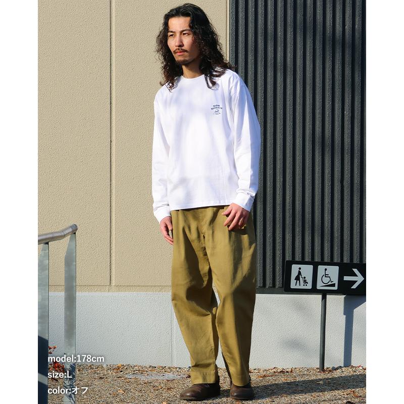 クリフメイヤー KRIFF MAYER メンズ ユニセックス 長袖 Tシャツ バックプリント シンプル カジュアル 綿100 コットン 春 夏 ジェントルニキ ロンT 飛行機 | KRIFF MAYER | 09