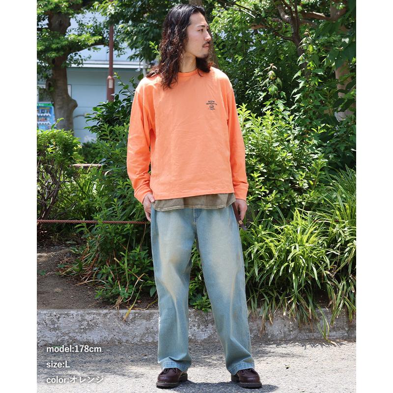 クリフメイヤー KRIFF MAYER メンズ ユニセックス 長袖 Tシャツ バックプリント シンプル カジュアル 綿100 コットン 春 夏 ジェントルニキ ロンT 飛行機 | KRIFF MAYER | 12