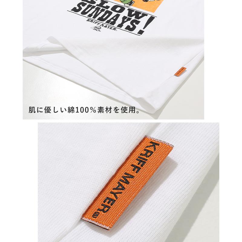 クリフメイヤー KRIFF MAYER メンズ ユニセックス 長袖 Tシャツ プリント シンプル カジュアル 綿100 コットン 春 夏 ジェントルニキ ロンT 日曜大工 | KRIFF MAYER | 14
