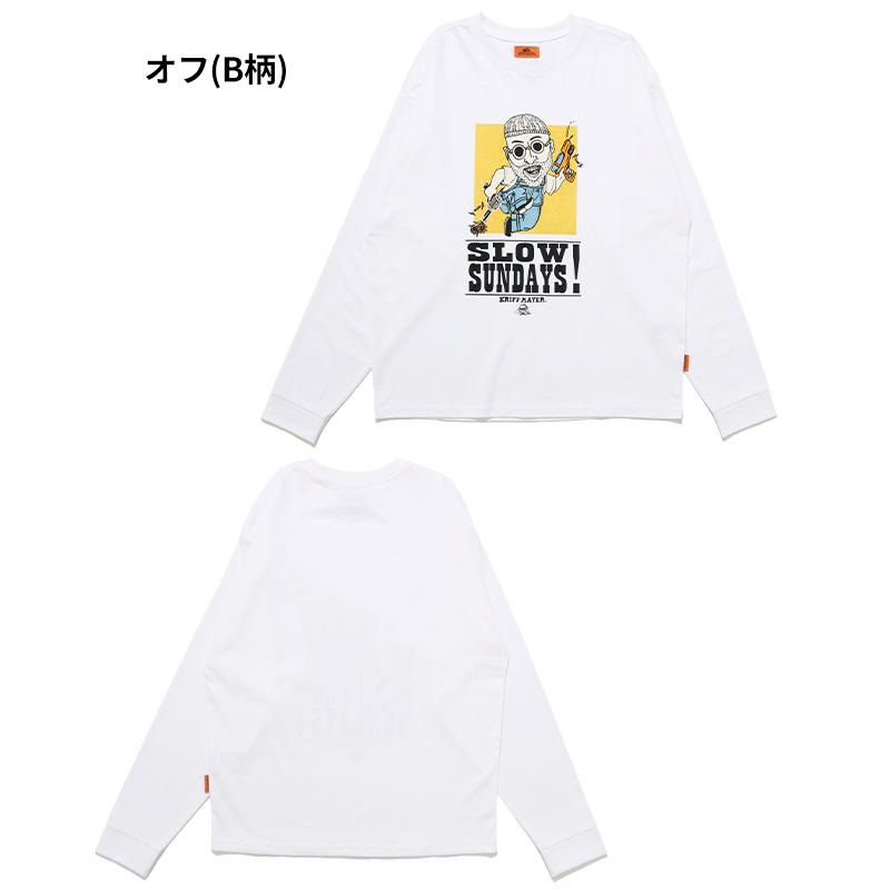 クリフメイヤー KRIFF MAYER メンズ ユニセックス 長袖 Tシャツ プリント シンプル カジュアル 綿100 コットン 春 夏 ジェントルニキ ロンT 日曜大工 | KRIFF MAYER | 17